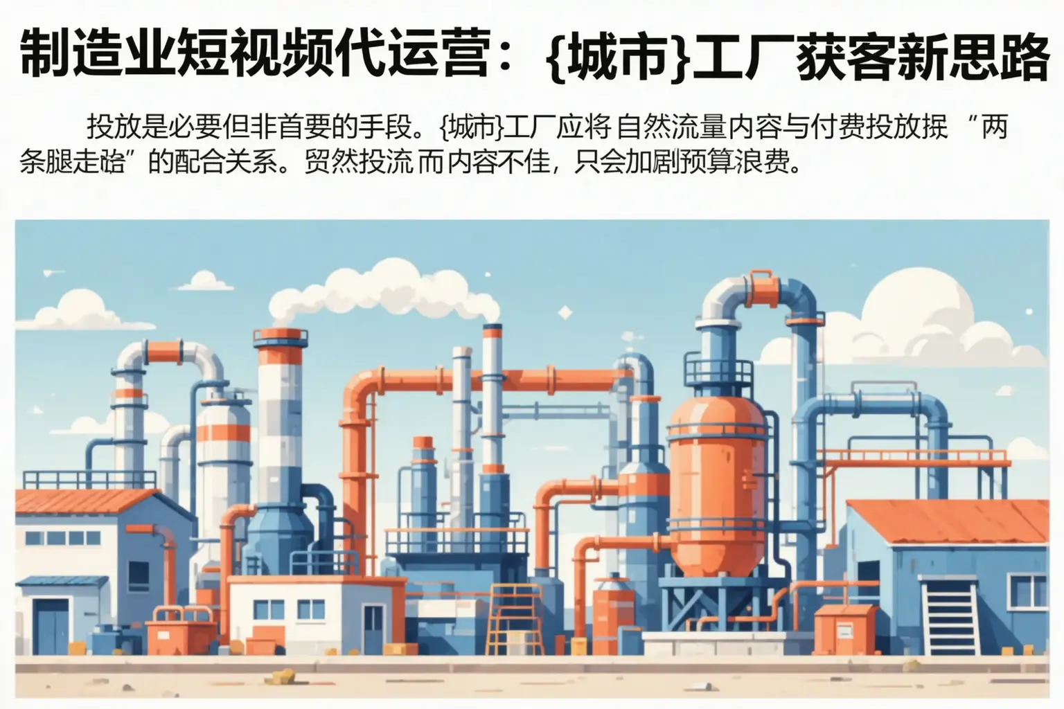 制造业短视频代运营:梅州工厂获客新思路