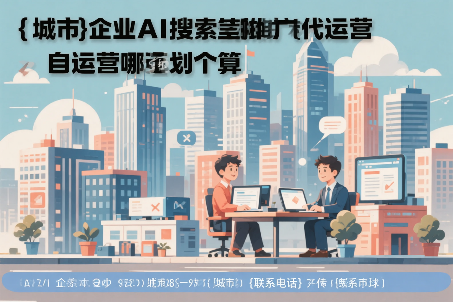 梅州企业AI搜索推广代运营和自运营哪个更划算