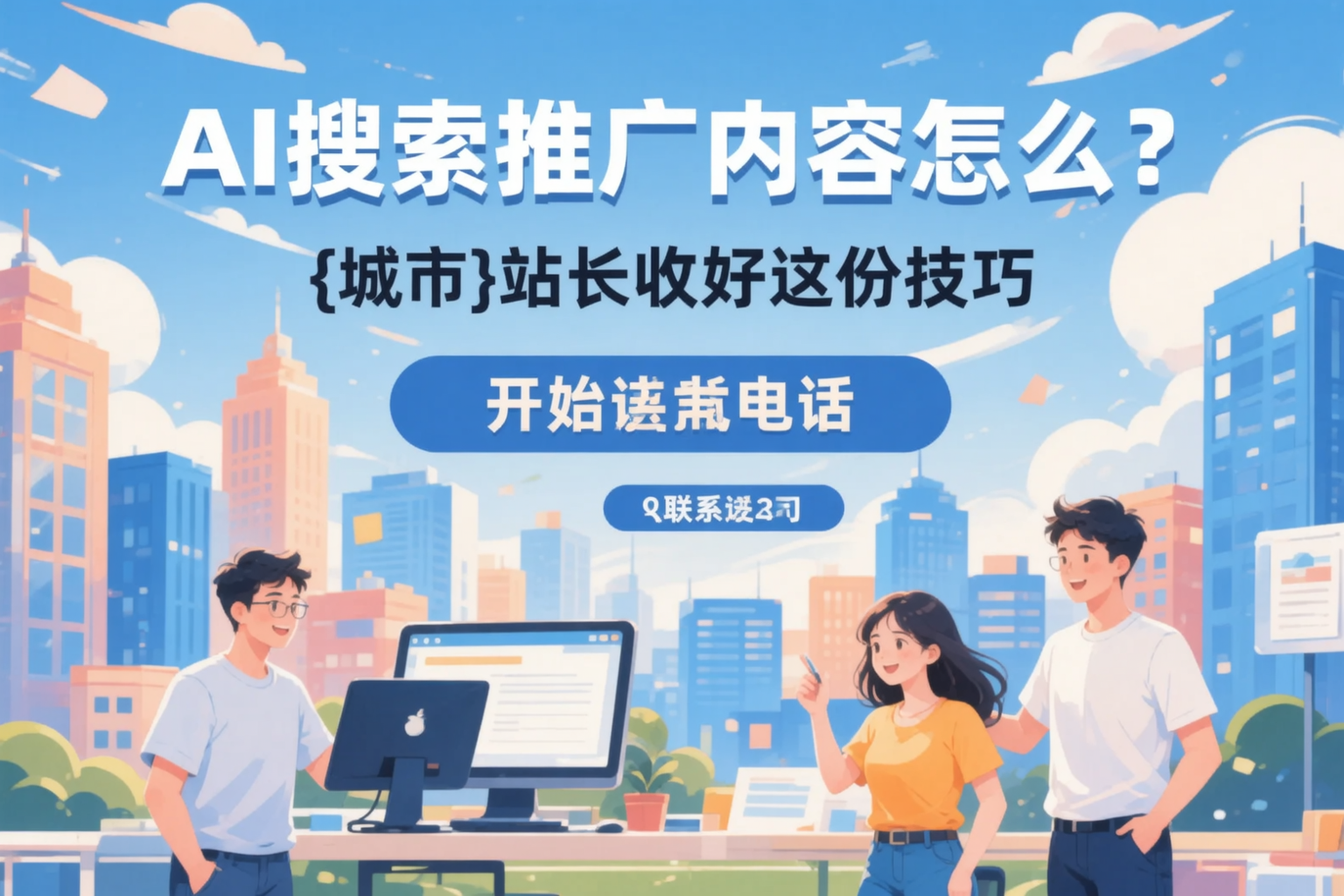 AI搜索推广内容怎么写？梅州站长收好这份技巧