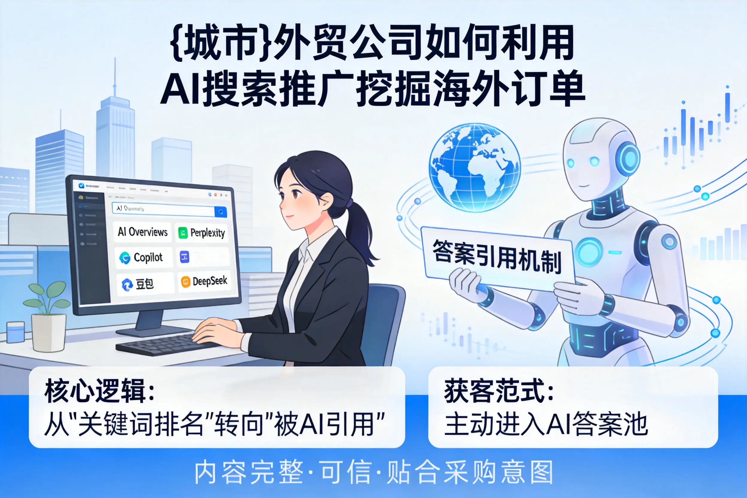 梅州外贸公司如何利用AI搜索推广挖掘海外订单