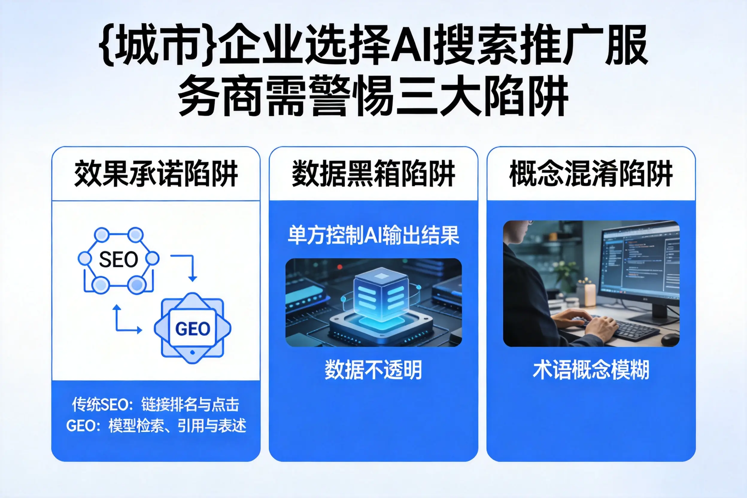梅州企业选择AI搜索推广服务商需警惕三大陷阱