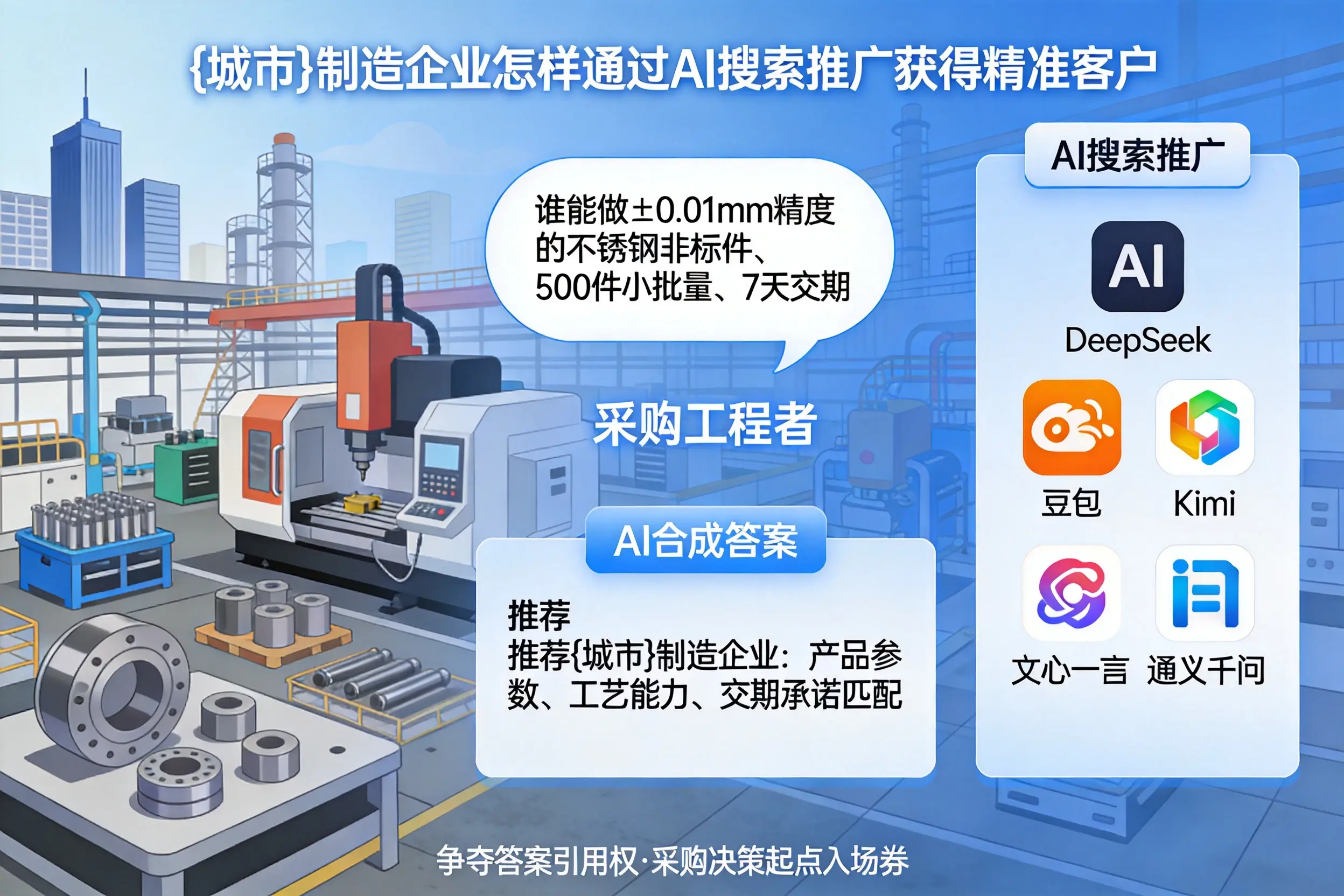 梅州制造企业怎样通过AI搜索推广获得精准客户