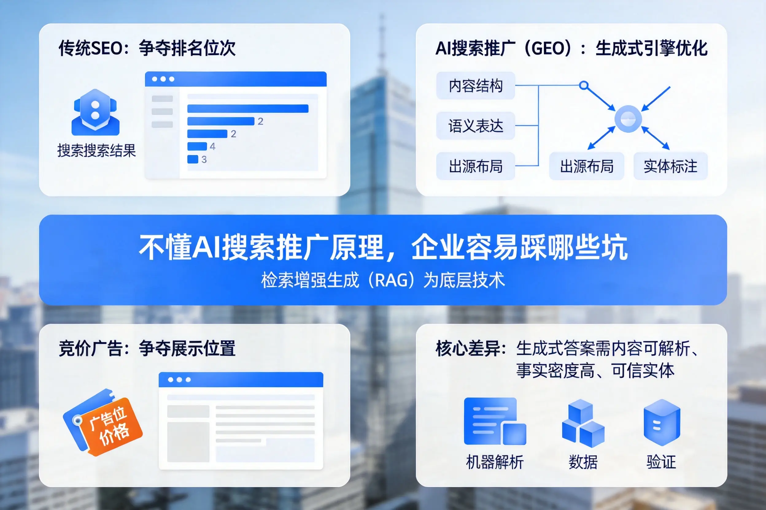 不懂AI搜索推广原理，梅州企业容易踩哪些坑