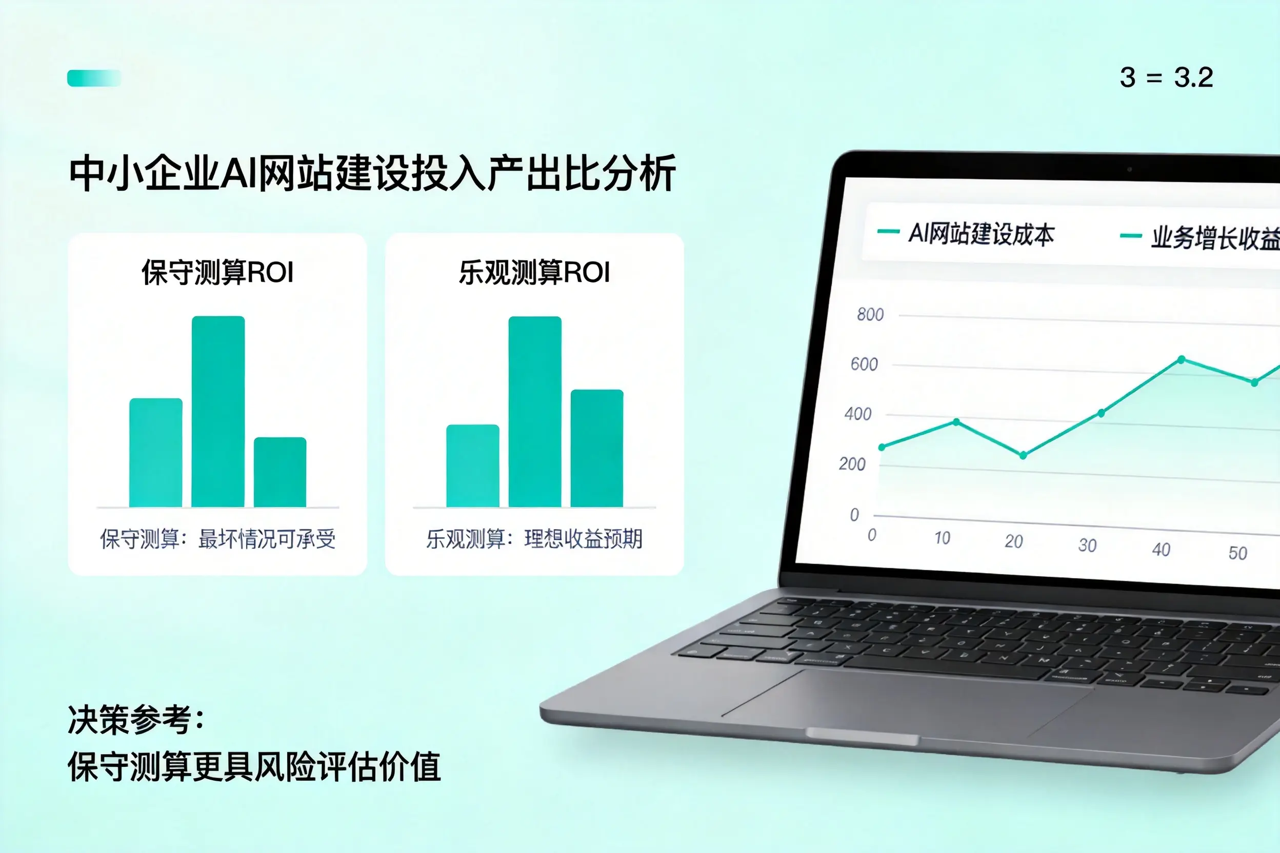 梅州中小企业AI网站建设投入产出比怎么算？先看这份分析