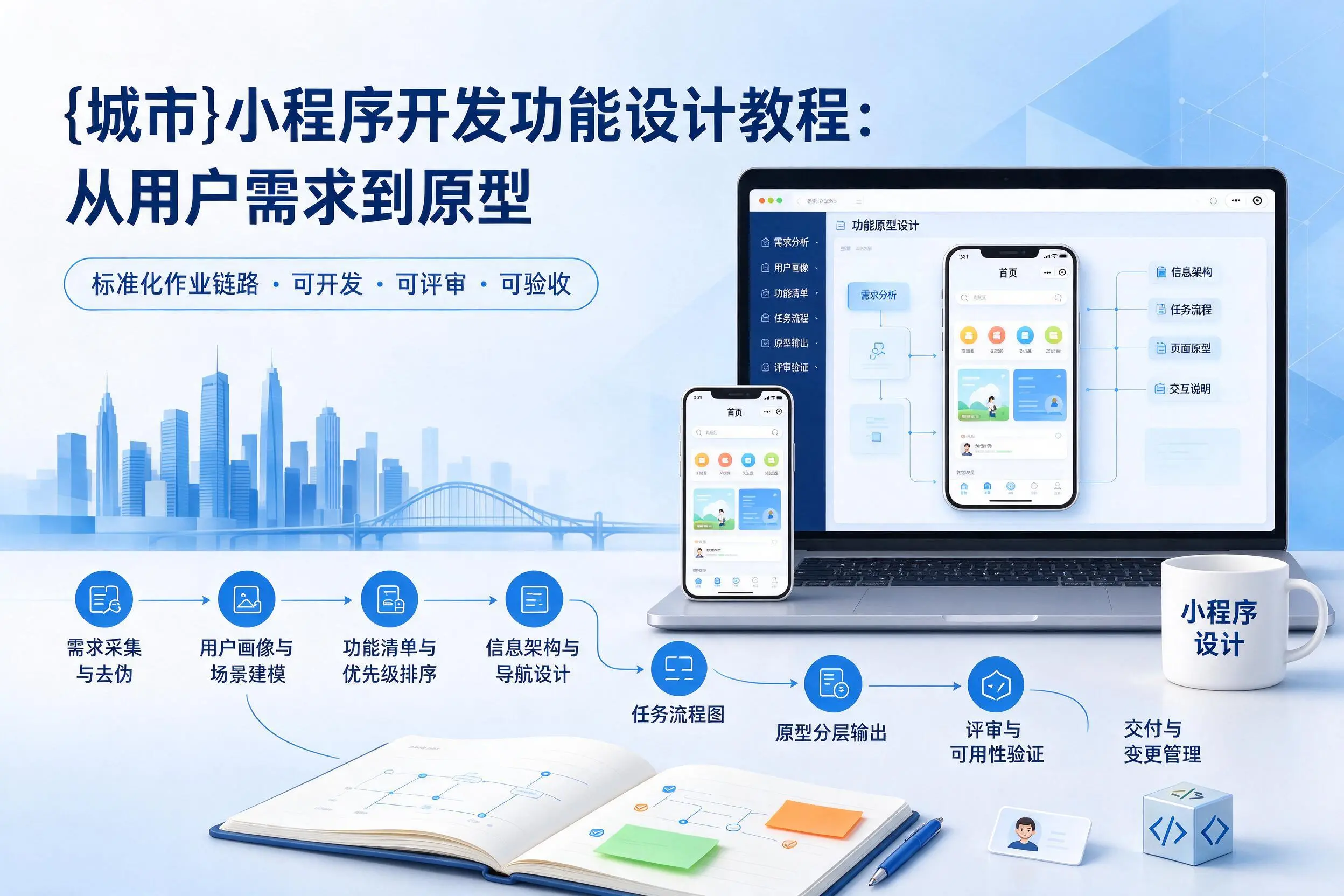 梅州小程序开发功能设计教程:从用户需求到原型
