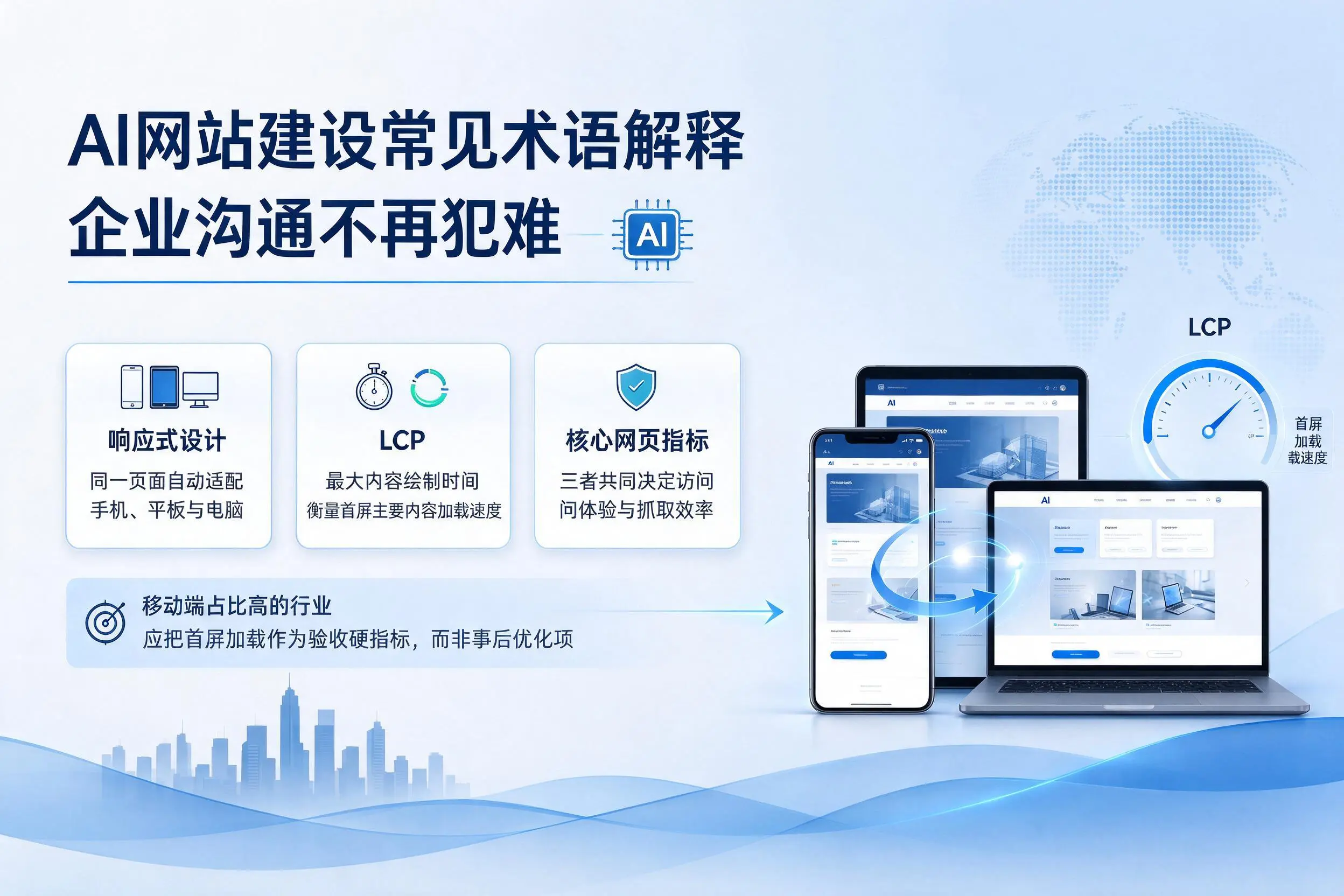 AI网站建设常见术语解释,梅州企业沟通不再犯难